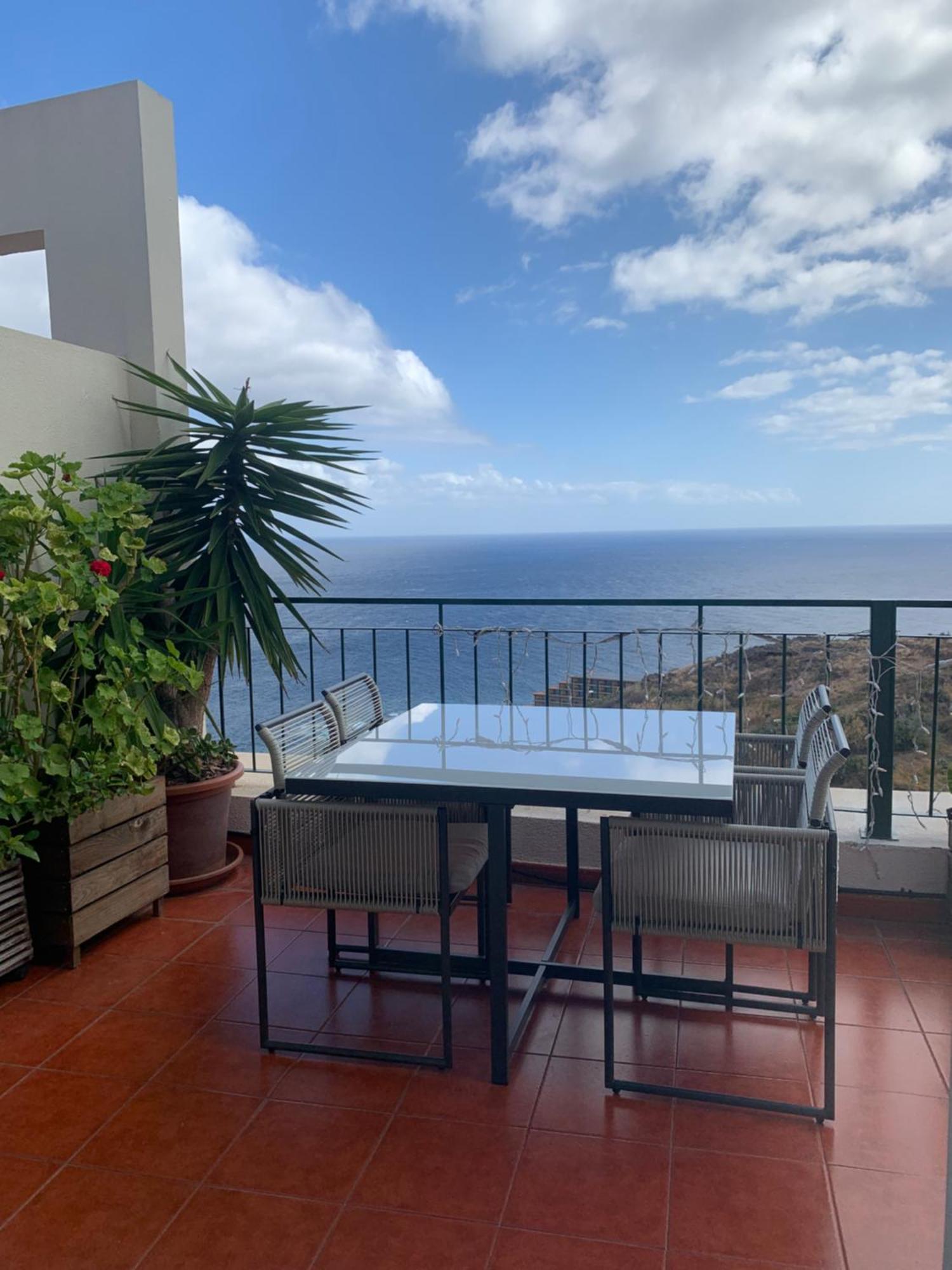 Apartmán Oceanview Penthouse Caniço Exteriér fotografie